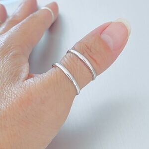 Sterling Silver One 2MM Band, Stackable Bands, Silver Rings, Wedding Ring